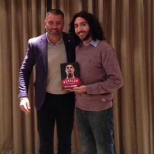 Marc Joss, Spanish-English football translator with Guillem Balagué and his biography on Cristiano Ronaldo